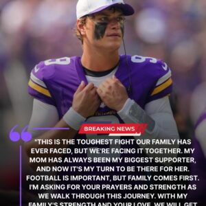 💔 SAD NEWS: Minnesota Vikings star J.J. McCarthy and his family are facing heartbreaking news about his mother — and the head coach’s reaction left fans stunned 👇 - tuta