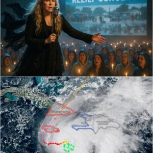 Stevie Nicks Announces “She Walked Into the Storm” Emergency Relief Concert to Support Families, First Responders, and Schools Devastated by Hurricane Melissa’s Record Flooding -du