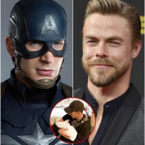 BREAKING: Derek Hough’s Heartfelt Revelation That Shook Hollywood, Celebrating Chris Evans’ First Child and the Unexpected Bond That Melted Millions of Hearts Across the World - pm