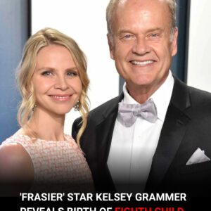 Kelsey Grammer, 70, announced that he and his wife, Kayte Walsh, recently welcomed their fourth child, a son named Christopher bringing his total to eight. -du