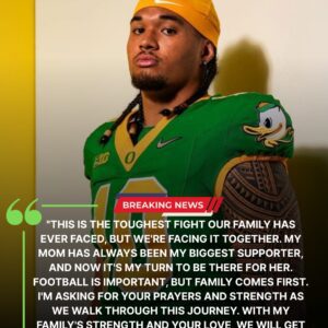 💔 SAD NEWS: Oregon Ducks star Matayo Uiagalelei and his family are facing heartbreaking news about his mother — and the head coach’s reaction left fans stunned 👇 - tuta