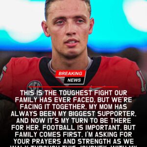 Tears Over Miami: Carson Beck and His Family Receive Heartbreaking News About His Mother, and the Coach’s Emotional Reaction Left the Entire Football World in Silence. The sun was shining bright over Coral Gables, but inside the Miami Hurricanes’ camp, a heavy cloud settled over every heart. Quarterback Carson Beck, the rising leader whose confidence and energy had fueled the team’s remarkable run, has received tragic news about his beloved mother — a loss that has shaken not only his teammates but the entire college football world. In a sport where toughness is celebrated, this kind of heartbreak hits harder than any tackle. -hti