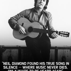 “The Night Neil Diamond Taught Silence to Sing — A Story of Music, Loss, and the Unfinished Song That Refused to Die Even When the World Slept” - Tyta