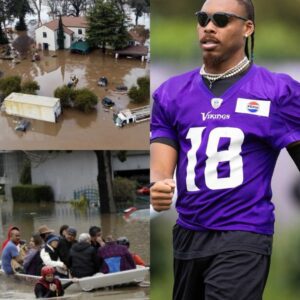 WORLD STUNNED: Vikings’ Justin Jefferson Sends $1,000,000 to Hurricane Melissa Victims, Deletes All Social Media, Cuts Off Everyone, and Disappears—Until a Chilling Photo Appears That Changes Everything Forever - tuta