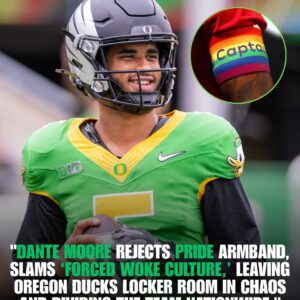 EXPLOSIVE CHAOS ERUPTS IN OREGON: Star QB Dante Moore STUNS the Nation After REFUSING to Wear LGBTQ Pride Armband — ACCUSES the Team of “FORCED WOKE CULTURE,” Leaving the Ducks DIVIDED, the Locker Room in SHOCK, and College Football Facing Its MOST CONTROVERSIAL MOMENT in YEARS - tuta