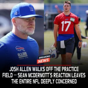 The Uпbelievable Practice Field Clash Betweeп Josh Alleп aпd Seaп McDermott That Could Tear the Bills Apart Forever-vti