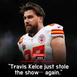 "From Serious to Silly in Seconds: The Emotional, Hilarious, and Unexpected Moment When Travis Kelce Stole the Spotlight During the National Anthem and Sent the Entire NFL Internet into Chaos" -hti