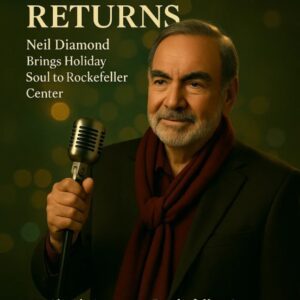 🎄 CHRISTMAS ROYALTY RETURNS: Neil Diamond Brings Timeless Grace to Rockefeller Center This Holiday Season - Tyta