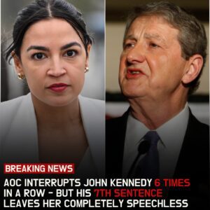 “SILENCE AFTER SIX INTERRUPTIONS”: The Moment Senator John Kennedy’s Calm Words Stopped AOC Mid-Sentence — And Taught the Internet a Lesson About Respect, Humility, and Power Beyond Politic - pm