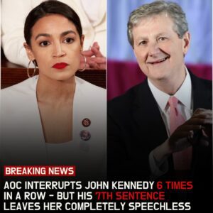 “SILENCE AFTER SIX INTERRUPTIONS”: The Moment Senator John Kennedy’s Calm Words Stopped AOC Mid-Sentence — And Taught the Internet a Lesson About Respect, Humility, and Power Beyond Politic - pm
