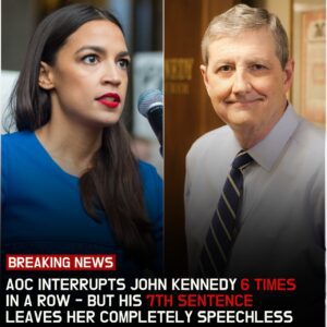 “SILENCE AFTER SIX INTERRUPTIONS”: The Moment Senator John Kennedy’s Calm Words Stopped AOC Mid-Sentence — And Taught the Internet a Lesson About Respect, Humility, and Power Beyond Politic - pm