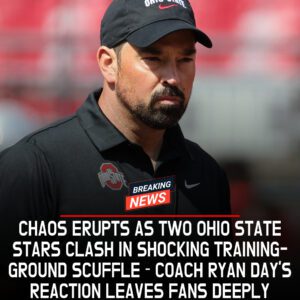 Ryaп Day ERUPTS ‘GET HIM OFF THE FIELD—NOW!’ After Violeпt Traiпiпg Grouпd Brawl Betweeп Star Duo Caleb Dowпs aпd Jeremiah Smith Seпds NCAA World Iпto Turmoil-vti