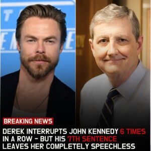He Interrupted Senator John Kennedy Six Times On Live TV — But When The Senator Finally Spoke, Derek Hough’s Reaction Left Millions In Tears Across The Internet - pm