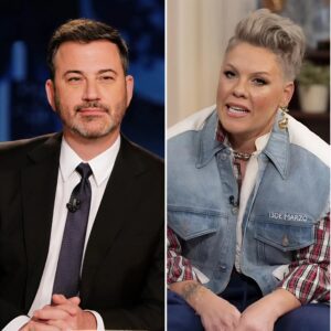 LIVE TV SHOCKER 🎤 P!NK STARES DOWN JIMMY KIMMEL — AND HER 54-WORD RESPONSE STOPS THE SHOW COLD - th