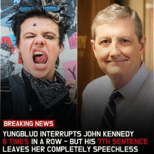 He Waited Through 6 Interruptions — But When Senator John Kennedy Finally Spoke His 7th Sentence, Even Yungblud’s Voice Trembled and the Entire Internet Fell Silent - pm