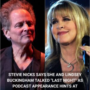“Stevie Nicks Says She and Lindsey Buckingham Spoke ‘Last Night’ - As Emotional Podcast Moment Sparks Talk of Healing, Forgiveness, and the Line That Melted the Internet: ‘When Stevie Goes Forward, Lindsey Meets Her There’” - du