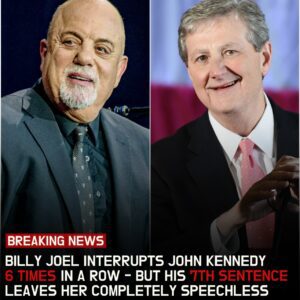 BREAKING: He Interrupted Six Times — But When Senator John Kennedy Finally Spoke, Billy Joel’s Eyes Filled with Tears, and the Whole Room Forgot to Breathe - pm