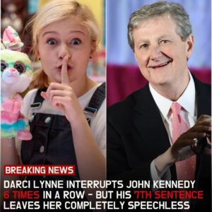 Darci Lynne Thought She Was Winning the Argument — Until Senator John Kennedy’s Seventh Sentence Turned the Studio Into Complete Silence and Taught Millions About Respect - pm