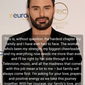 “Rylan Clark Shares Heartbreaking Update About His Mum’s Health — Fans Flood Social Media with Love and Support as the TV Star Breaks Down in Emotional Statement”