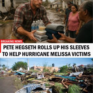 “Pete Hegseth Travels to Hurricane Melissa Disaster Zone, Joins Relief Workers on the Ground — Says ‘We Don’t Wait for Hope, We Build It’ as He Helps Families Rebuild Their Lives” -du