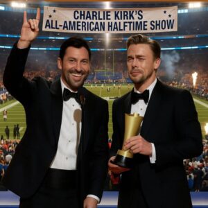“When Legends Dance Again: Maksim Chmerkovskiy and Derek Hough’s Emotional Return to the All-American Halftime Show — A Breathtaking Tribute to Faith, Freedom, and the Eternal American Spirit” - Tyta