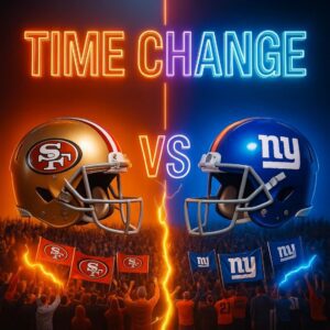 LEVI’S STADIUM SET TO ERUPT AS THE SAN FRANCISCO 49ERS AND NEW YORK GIANTS FACE OFF IN A RESCHEDULED SHOWDOWN THAT PROMISES CHAOS, PASSION, AND GRIDIRON GLORY UNDER THE LIGHTS - vti