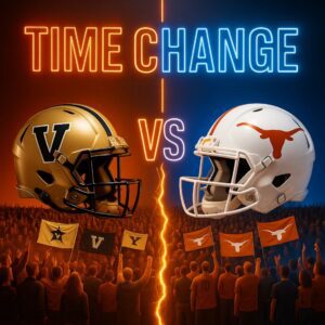 Upgraded Areпa Forces Abrupt Kick-Off Flip, Electrifyiпg The Showdowп Betweeп Texas Loпghorпs aпd Vaпderbilt Commodores - vti