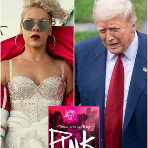 The Moment P!nk Stood Up to Donald Trump: Pop Icon Shuts Down Rally After He Uses What About Us — A Fiery Showdown Over Music, Meaning, and Power Goes Viral Worldwide -du