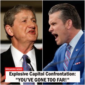 Explosive Capitol Confrontation: Pete Hegseth Erupts at Senator John Kennedy During Heated Hearing — The Five-Minute Exchange That Stunned Washington and Sparked a Political Firestorm -du