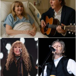 BREAKING: Stevie Nicks, 77, Hospitalized After On-Stage Fall — Paul McCartney’s Emotional Hospital Visit and Impromptu ‘Let It Be’ Performance Moves the World to Tears -du