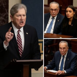 Washington Erupts: Senator John Kennedy’s Fiery Live-TV Takedown of AOC, Chuck Schumer, and the Entire Democratic Leadership Stuns the Nation - Tyta