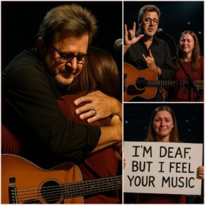 “When Silence Met a Song: The Unforgettable Night Vince Gill Turned a Deaf Fan’s Heartbeat Into Music, and Thousands Witnessed a Miracle of Pure Emotion” - Tyta