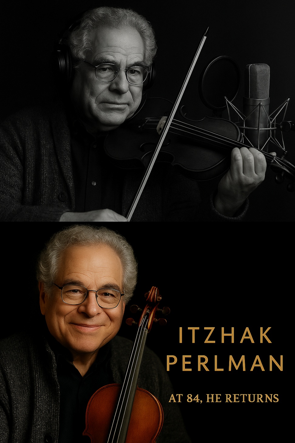 AT 84, HE RETURNS: Itzhak Perlman Stuns the World with an Unforgettable Performance — A New Composition That Bridges Gratitude, Grief, and the Very Soul of Music -du