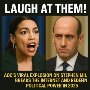 “LAUGH AT THEM!” — AOC’s Viral Explosion on Stephen Miller Breaks the Internet and Redefines Political Power in 2025 - Tyta