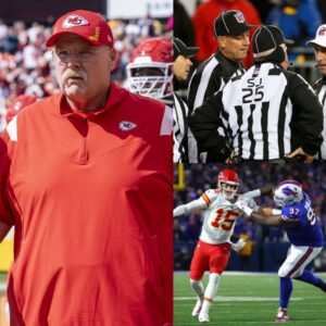“Tears, Fury, and Justice on the Line: Andy Reid’s Seven Words That Shook the NFL After Entire Buffalo Bills–Chiefs Referee Crew Got Suspended Amid Explosive Scandal That Left Millions in Shock!”-hti