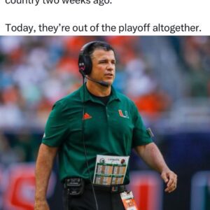 “From Glory to Grief: How the #2-Ranked Miami Hurricanes Went From College Football’s Brightest Hope to Playoff Heartbreak in Just Two Weeks — The Emotional Collapse, the Unanswered Questions, and the Tears That Shook The U to Its Core”-hti
