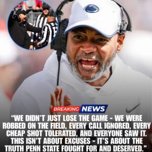 SHOCKING LOCKER ROOM OUTBURST: Penn State Coach Terry Smith BLAMES REFEREES After Crushing 14-38 Loss, NCAA ERUPTS - tuta