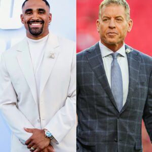 JALEN HURTS FIRES BACK AT TROY AIKMAN’S “AVERAGE QB” SLAM, LEAVING NFL FANS AND EXPERTS SPEECHLESS - tuta