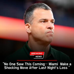 “Tears, Shock, and a Sudden Goodbye: The Emotional Earthquake Inside Miami Football After the Hurricanes Fired Their Head Coach Following a Humiliating Loss to SMU” -hti
