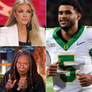 THE UNBELIEVABLE LIVE TV MOMENT THAT SHOOK AMERICA: When OREGON DUCKS Star DANTE MOORE Silenced WHOOPI GOLDBERG With 22 Words That Made The Entire Studio Stand Up - tuta