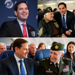 💥 BREAKING NEWS: Marco Rubio Suddenly Gave Up First Class for a Veteran – What Happened Next Left the Entire Plane in Shock 💥 - th