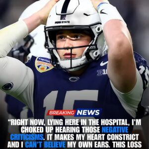 “I Gave Everything — And This Is What I Get?”: Drew Allar’s 8 Bitter Words That Shook Penn State and Sent Shockwaves Through College Football - tuta