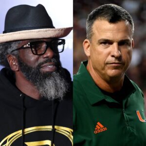 “When Pride Meets Respect: The Powerful and Heartfelt Moment Mario Cristobal Chose Grace Over Anger After Ed Reed’s Harsh ‘Lack of Spirit’ Comment That Shook the College Football World”-hti