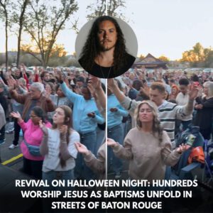 Hundreds Gather in Baton Rouge as Brandon Lake Leads Powerful Halloween Night Revival: Worship, Salvations, and Baptisms Flood the Streets -du