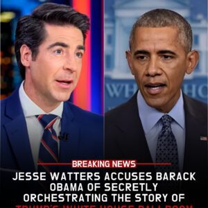 Jesse Watters Drops a Stunning Political Bombshell Accusing Barack Obama of Secretly Manipulating Trump's White House Events While Shocking Washington Elites with Unexpected Next Targets - pm