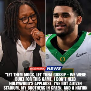 “HE’S JUST A FOOTBALL PLAYER?” — DANTE MOORE’S LIVE TV RESPONSE TO WHOOPI GOLDBERG THAT SHOOK AMERICA, THE NCAA, AND EVERY OREGON FAN - tuta