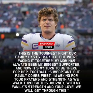 💔 Minnesota Vikings Star McCarthy J. Breaks Down in Tears as Heartbreaking News About His Mother Shakes the NFL — Coach’s Emotional Reaction Leaves Fans in Total Shock and Silence 💔 -hti
