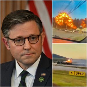 SAD NEWS: The victims of the UPS MD-11 cargo plane crash that struck a truck stop in Louisville, Kentucky have been identified, with at least 11 people injured, including a relative of Mike Johnson. -du