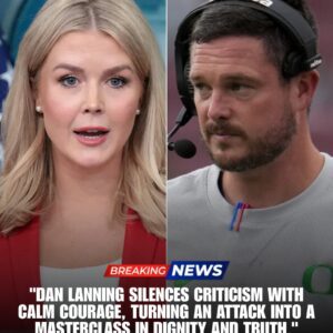 “THE ROOM WENT SILENT”: Dan Lanning Turns Karoline Leavitt’s Attack Into the Most Electrifying On-Air Moment of the Year That Left Millions Speechless! - tuta