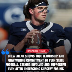 Unbelievable Comeback After Devastating Injury: Drew Allar’s Emotional Return Ignites Hope and Brotherhood at Penn State - tuta